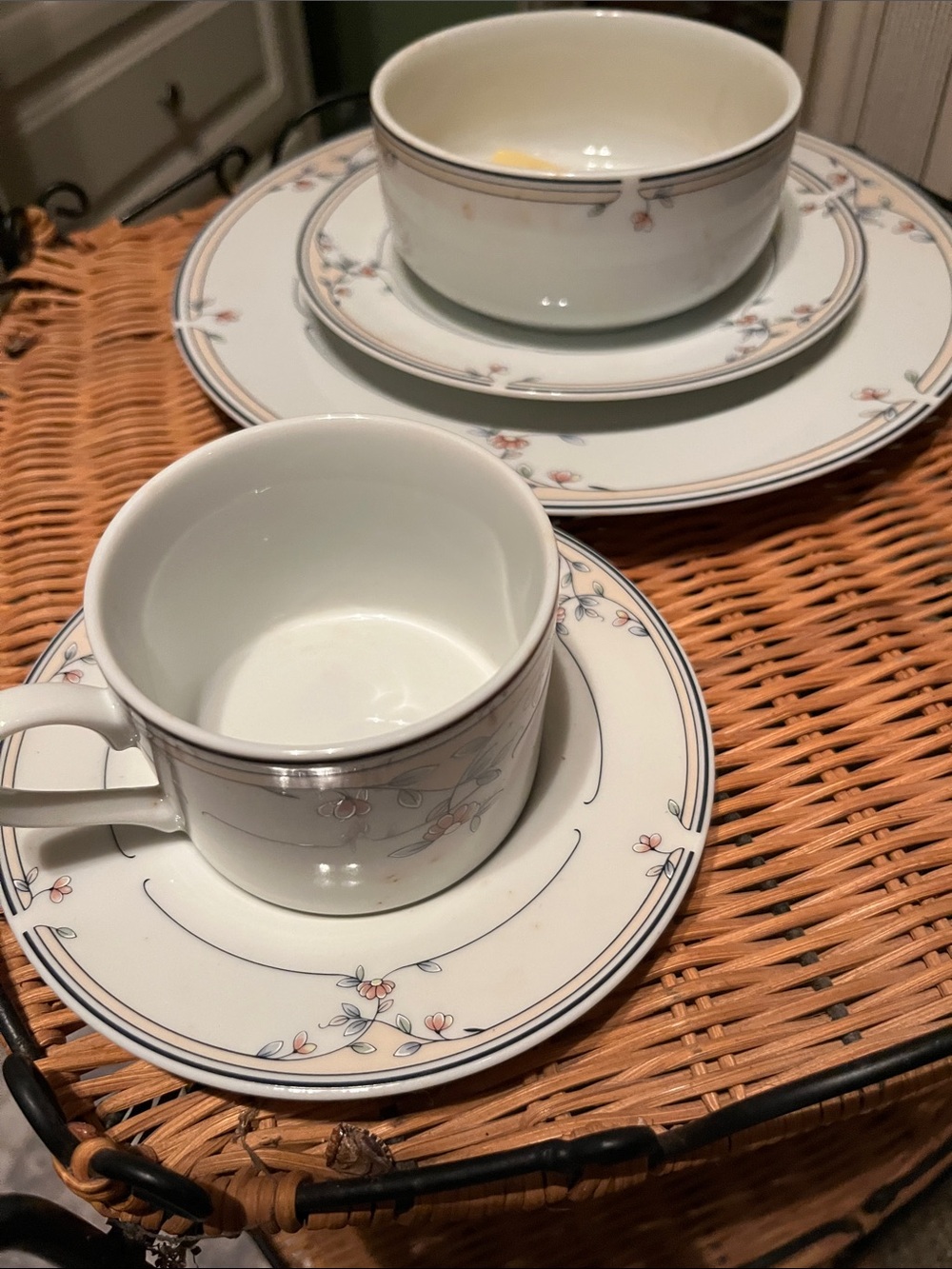 Vintage Princess House - Heritage Blossom Collection c. 1989